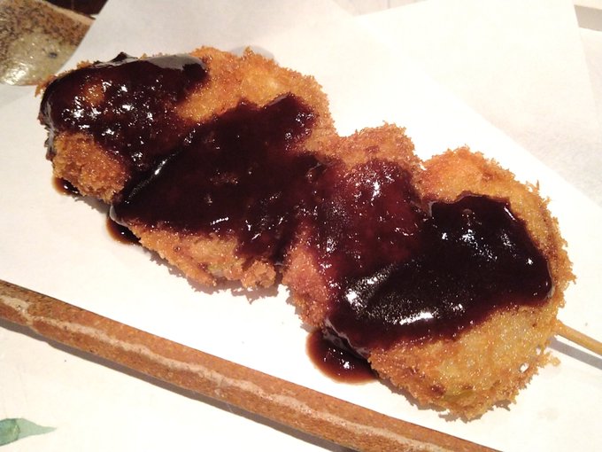 串カツ(゜д゜)ウマー! 