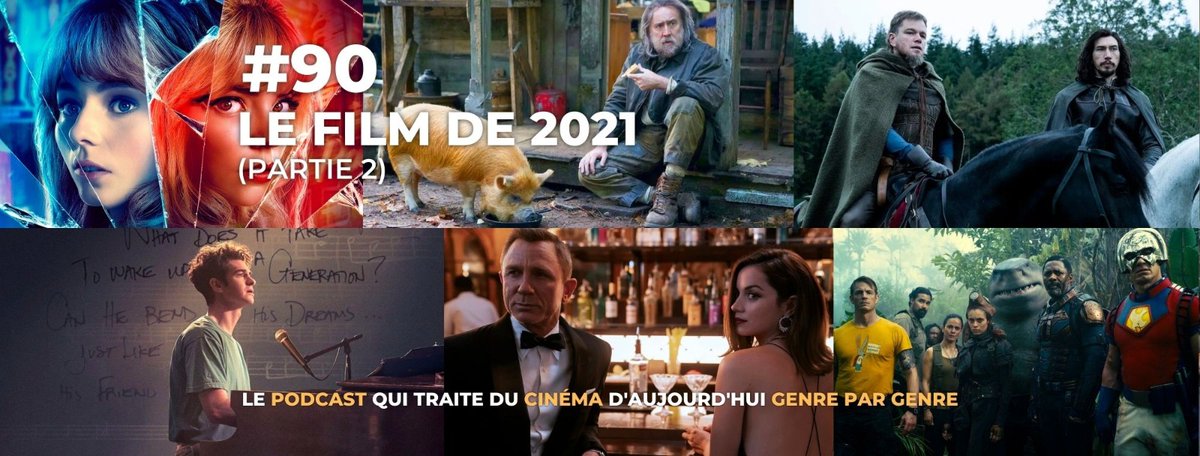 Voici la 2° partie du bilan cinéma 2021 où l'on passe en revue plus de 70 films !

En gros si vous prenez le temps de regarder tous les films dont on parle, vous serez déjà en 2023.

iTunes>bit.ly/2OoQhBC
Notre site>bit.ly/3A1rNqB
Spotify>spoti.fi/2UsCLQ5