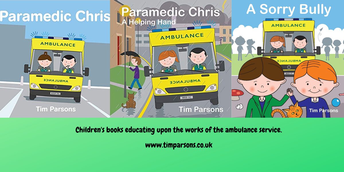 chaplainparsons's tweet image. Thank you to Heather Rose for suggesting I create a banner for the paramedic Chris children's book series.

#banneradvertising #banneradvertisingonline #advertisingbanners #businessdesign #businesslogobanner