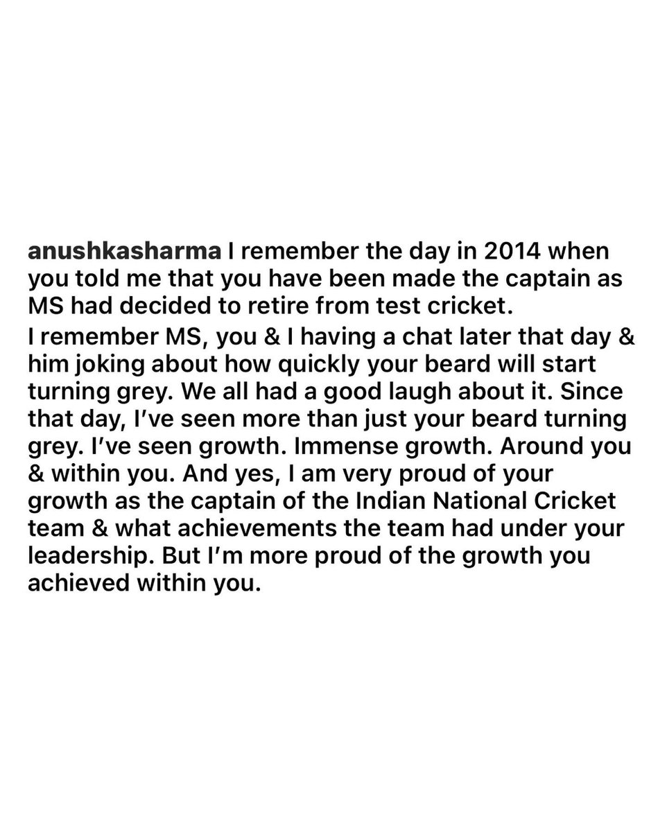 filmfare's tweet photo. All heart! 

#AnushkaSharma pens down a beautiful note for #ViratKohli as he steps down as the captain of the Indian Test squad. https://t.co/e7vVVqgKwc