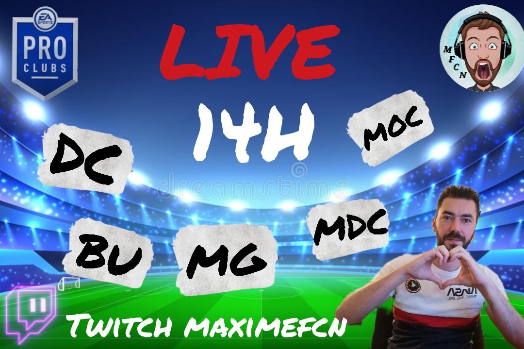 Maximefcngaming's tweet photo. APPEL à la population !!!
On ce retrouve en live à 14h00 si te chaud pour venir prendre une place ramène toi BG 🎉😎
#Fifa22 #streamfr #twitchfr #gaming #maximefcngaming https://t.co/EAFVl6eI0W