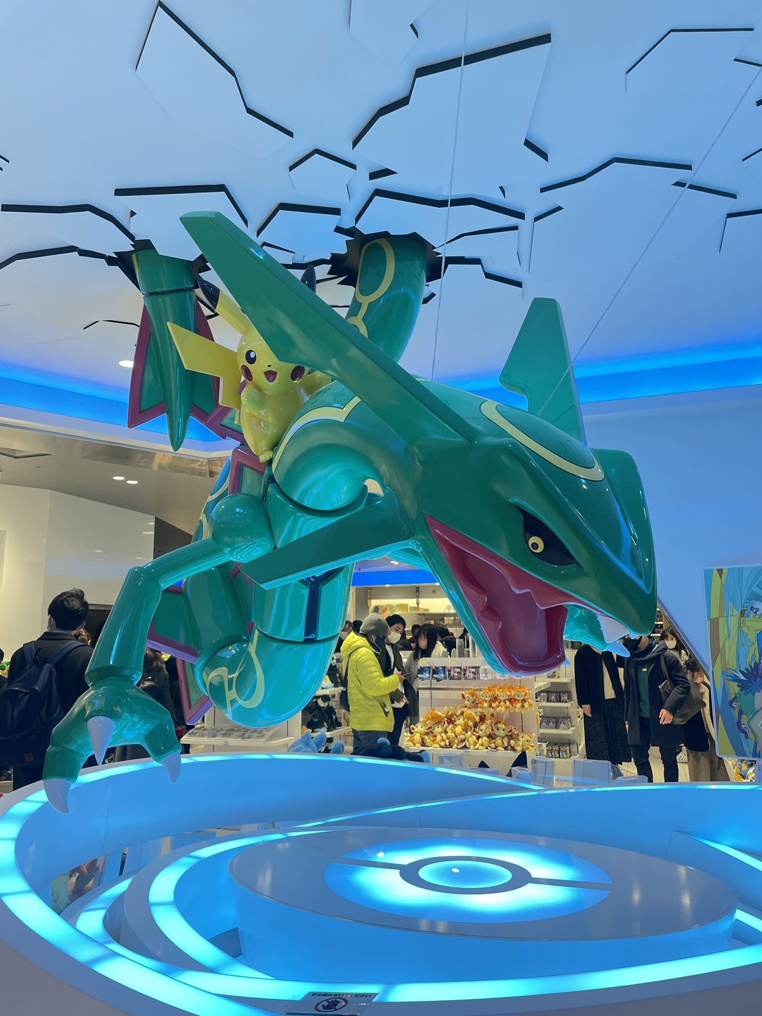 Pokenosuke 錦糸公園からスカイツリーが見えたのでポケモンセンタースカイツリー店へ急遽行ってきました レックウザに迎えられ 渋谷のポケセンで売り切れてたリザードンを見つけ思わず買いました ポケモン ポケセン ポケモンセンター ポケモン