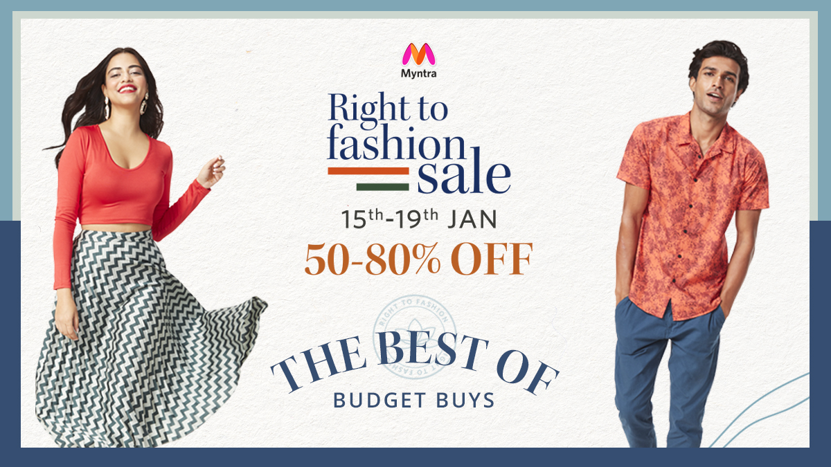 top myntra sale