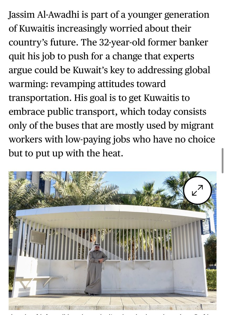 jassimA89's tweet photo. MY BABY is on Bloomberg @business 

Lovely article about initiatives working towards positive change in Kuwait by @FionamMacDonald 

Would appreciate everyone’s support to spread/share the article 

https://t.co/PzXYCMnoex https://t.co/9Ko0xkKiQY