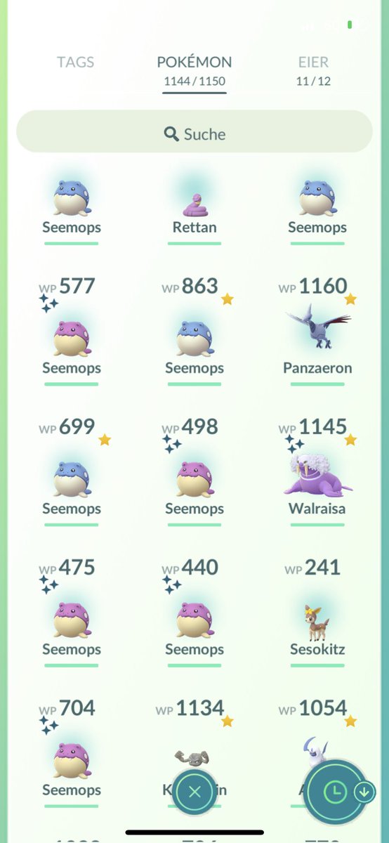 XsuseX's tweet photo. Und? Wie läuft es bei euch so? #PokemonGOCommunityDay #PokemonGO #Seemops https://t.co/v7hYKjzSs1