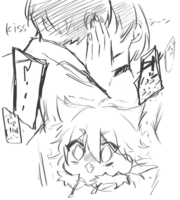 バイオ 例のシーン落書き 