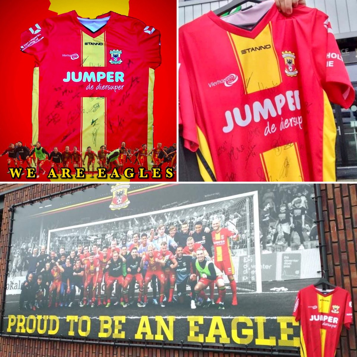 Bied mee op een gesigneerd shirt van <a href="/GAEagles/">Go Ahead Eagles 🦅</a>  ! Shirt is beschikbaar gesteld door <a href="/iCleanDeventer/">iClean Deventer</a> 👏👏 

Volledige opbrengst gaat natuurlijk naar 👇👇
gofundme.com/f/rolstoelbus-…

Bieden via 👇 of stuur een dm. facebook.com/kowet.trotsaan…

#kowet #eenbusvoorhayden