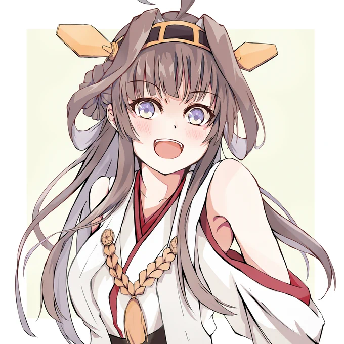 金剛さん!
#金剛
#艦これ 