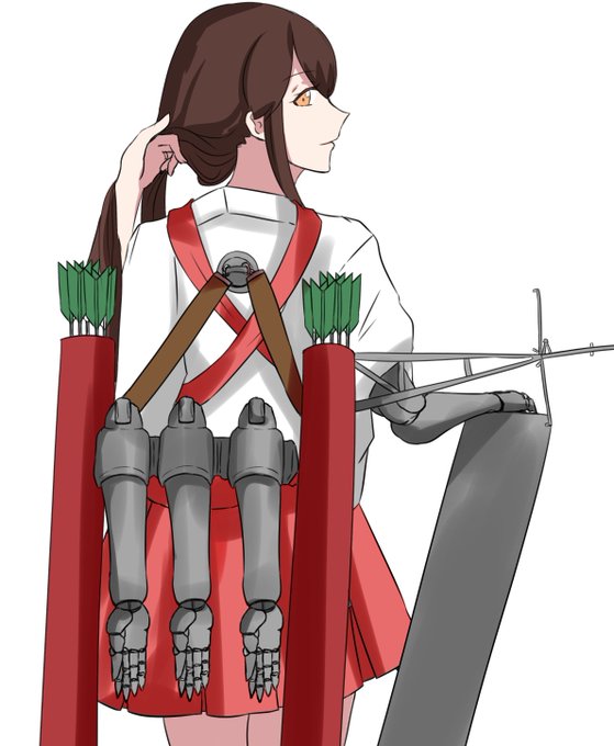 赤城さんのスペアアーム案考えてた頃にシルヴァバレトの設定公開されて飛びついた結果がこちら

"赤城"の艤装とは別の補助システム扱いで艤装の加護がないため消耗品扱い

交換腕はロマン 