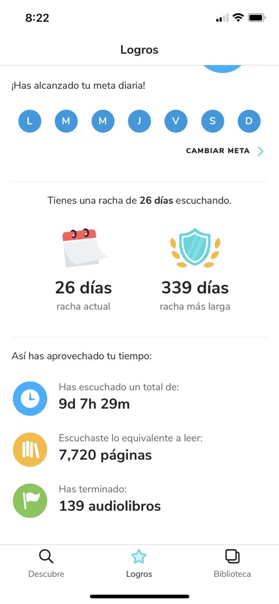 ancaor's tweet photo. Han pasado 365 días desde que comencé mi reto de al menos 30 minutos diarios de escuchar audiolibros en @beek_io, que aunque no logré la racha limpia (fallé un día), logré un total de 139 escuchados (26 audiolibros, 28 beek originales y 85 beek te explica) y muchos aprendizajes👇🏽 https://t.co/znEMNzzSsW