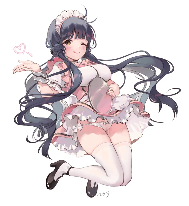 ウェイトレスよろしくお願いします!
#ミリシタ
#北上麗花 