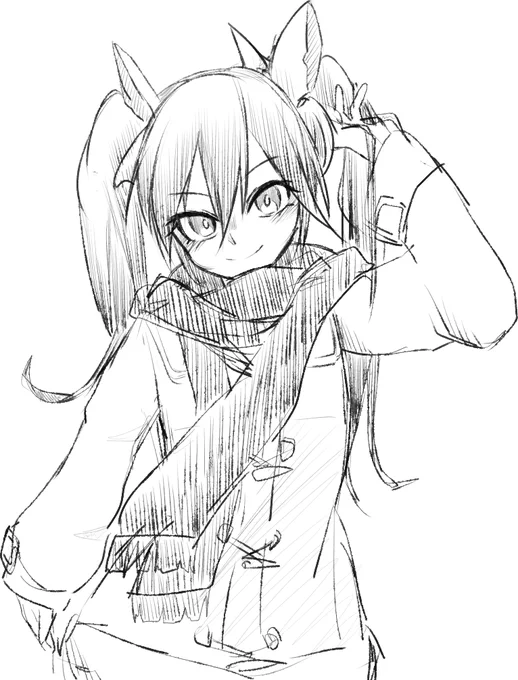 鉛筆っぽい設定を見つけたので犬畜生を描きました。#ムル塗る 