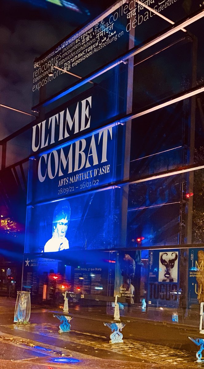 OlivGilot's tweet photo. Ce se termine ce soir … et c’était bien ! #UltimeCombat @quaibranly https://t.co/PHVe2kf59v