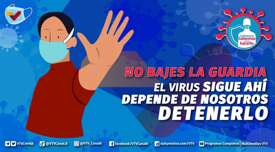 #PREVENCIÓN😷| El uso adecuado de la mascarilla nos indica que es uno de los métodos preventivos más efectivos para evitar la propagación de la COVID-19

¡No bajes la guardia!
¡Cuidémonos!

#SomosEscuadrónSaludable