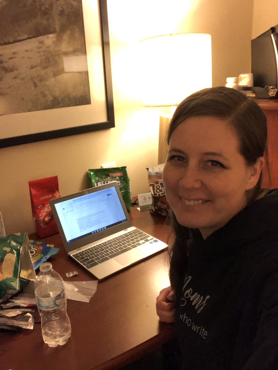 m_beck_author's tweet photo. I was lucky enough to get to spend all last weekend writing! I’m excited to say that Book 7 has been officially written (totally new rough draft)! 
#wip #WritingCommunity #middlegradebooks #childrenschapterbooks #ChildrensBooks https://t.co/rLnnshM2l7