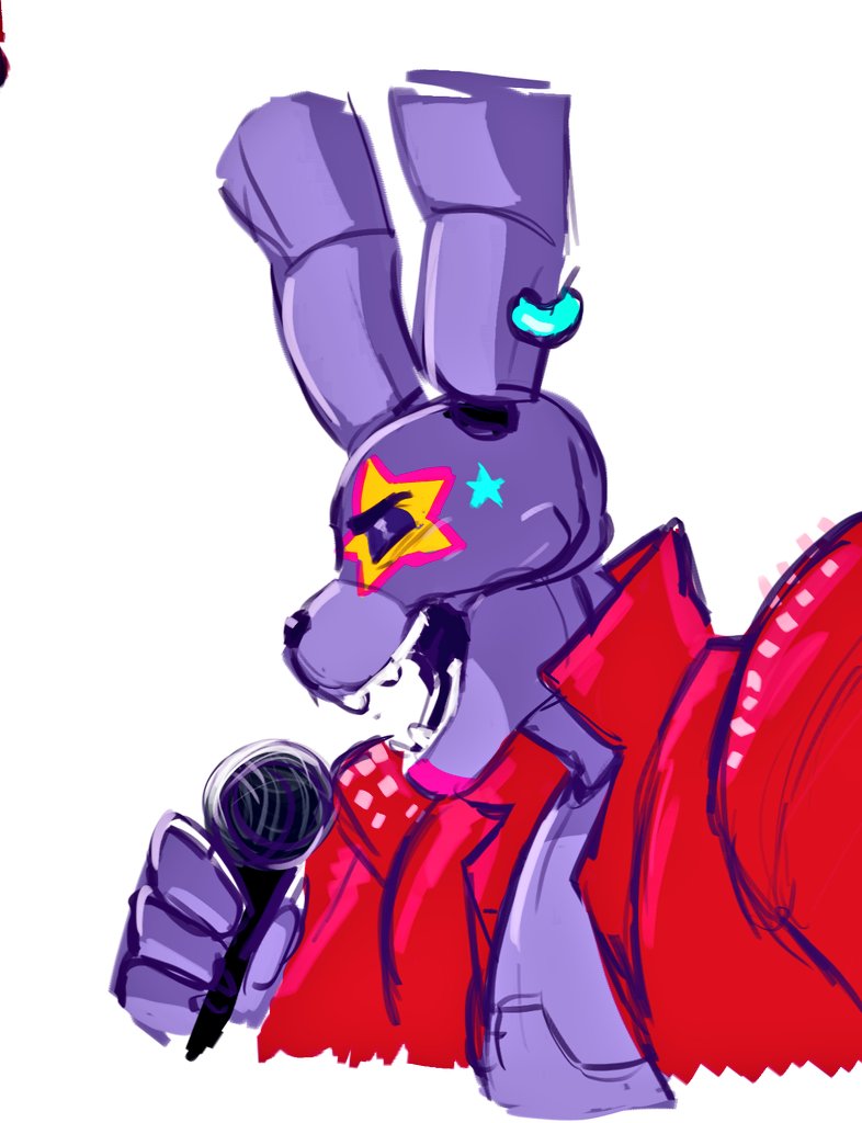 Glamrock Bonnie is back!  Five Nights at Freddy's Security Breach