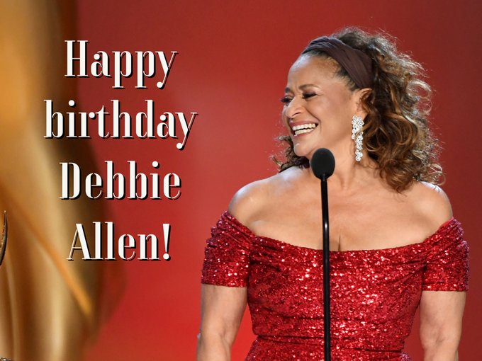 Actor, dancer, singer! Today we wish a happy 72nd birthday to Debbie Allen!  