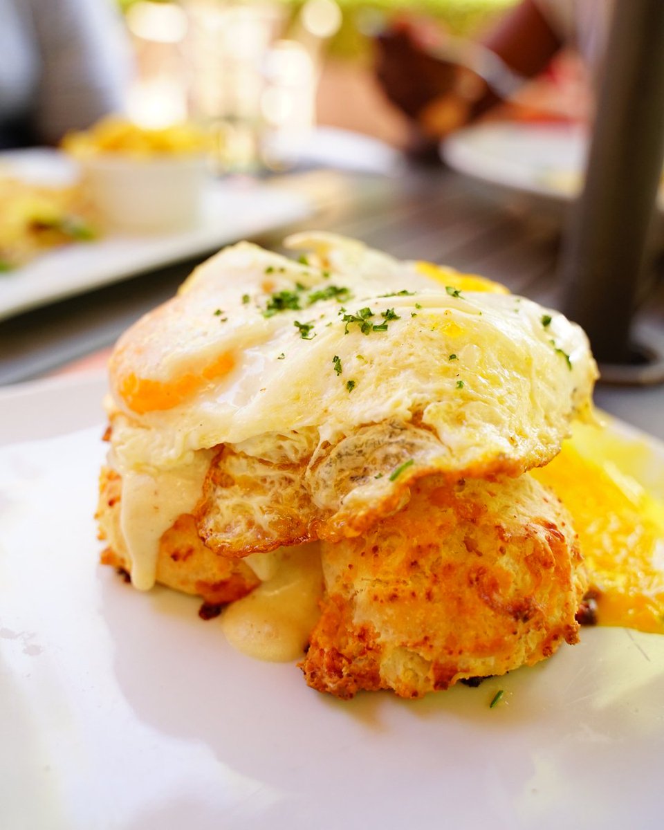 Dig in! What’s your go-to brunch preference? Savory or sweet? Choose from our chicken and biscuit breakfast or our chicken and waffles 🧇 Both guaranteed to hit the spot.