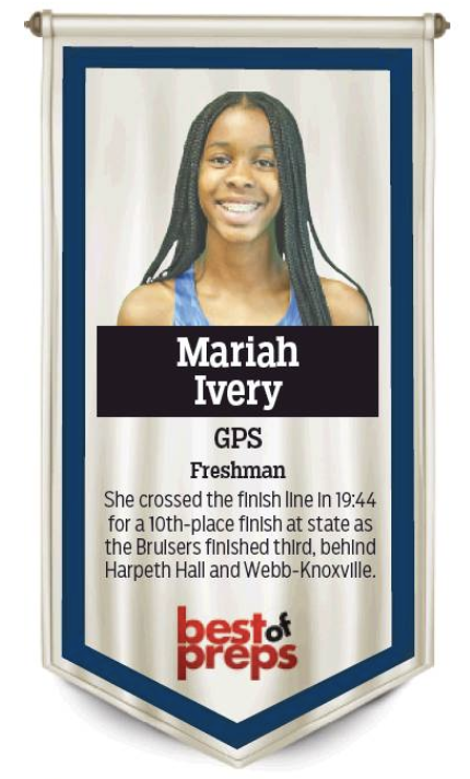 GPSCrossCountry's tweet photo. Read all about it! 📰
GPS placed three runners on the Chattanooga Times Free Press Best of Preps squad. Congratulations to Frances Bohner, Mariah Ivery, and Gilly Shumate! #HTTG #GoBruisers #GPSCrossCountry 👏 https://t.co/kyWct2LXPb