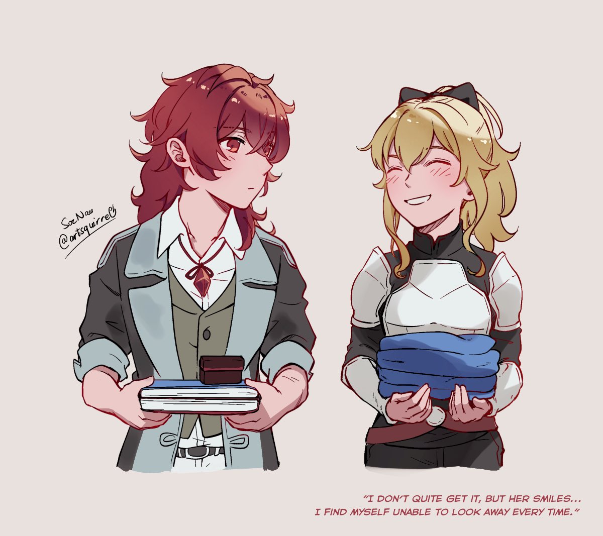 artsquirrelb's tweet photo. Some things never change.

#GenshinImpact #Jealuc #ディルジン https://t.co/ST06tufhmU