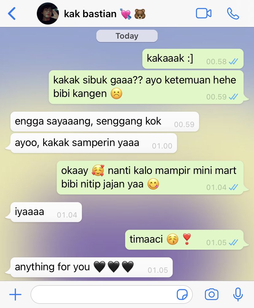 io rest dulu :p tweet media