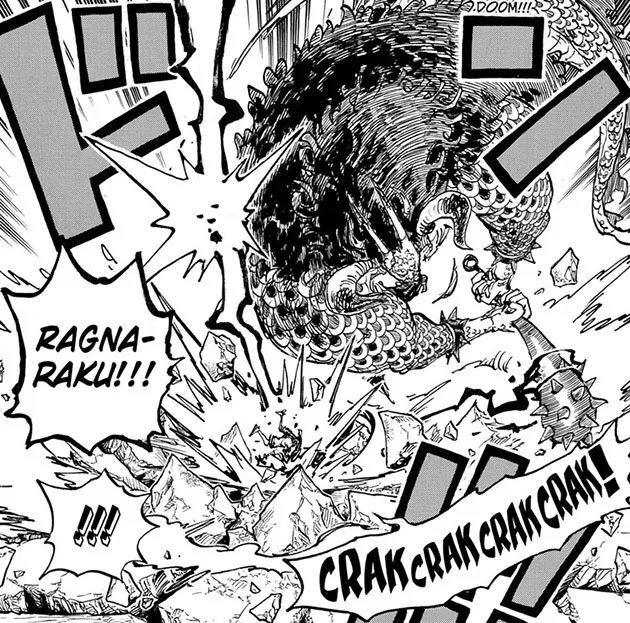 Shonen Jump on Twitter: "One Piece, Ch. 1,037: Legends clash as Luffy