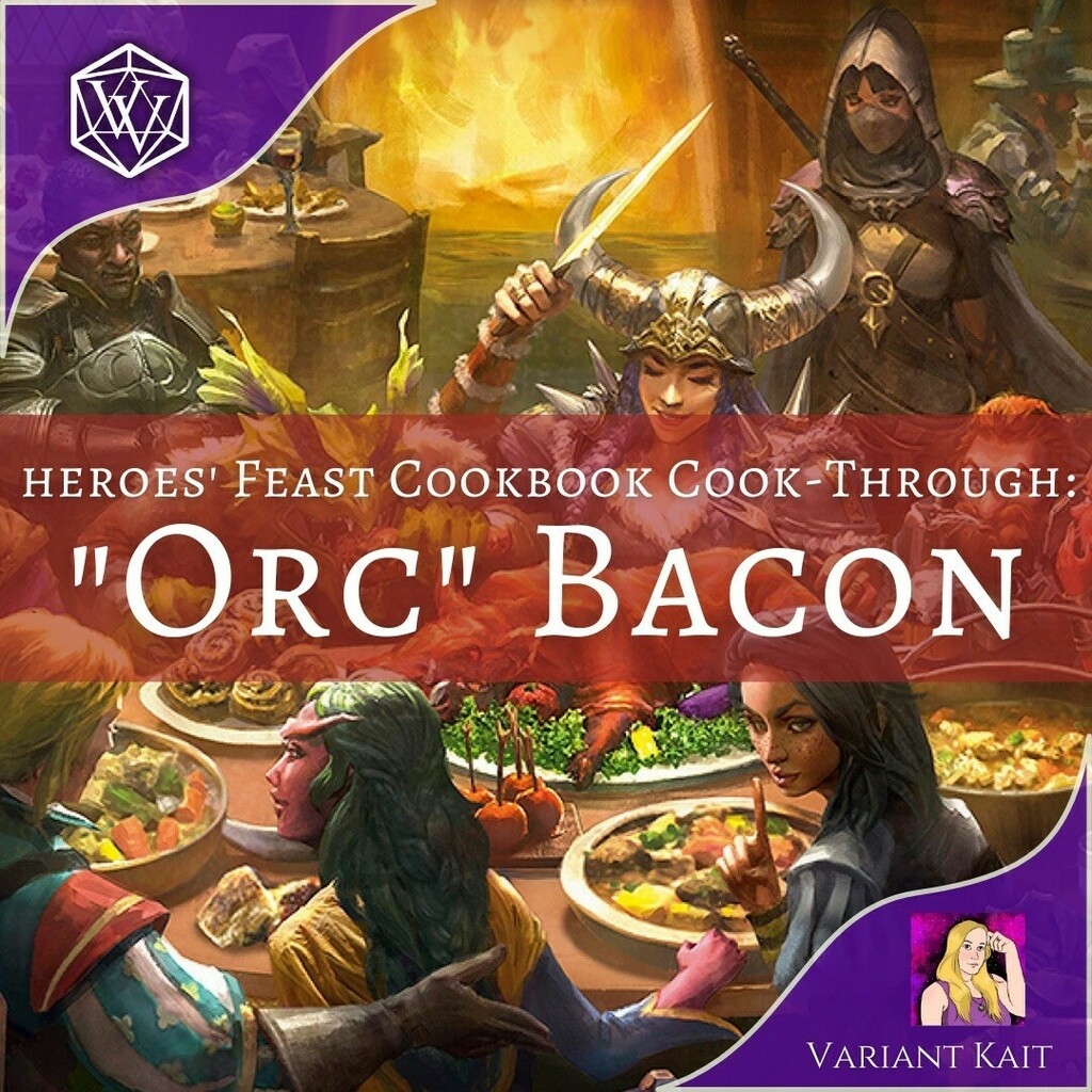 VariantsVenture's tweet photo. Looking for a better way to start off your day? Try the #OrcBacon recipe from the #HeroesFeastCookbook! 🥓
.
.
.
#vv #vvblog #variantventures #breakfast #bacon #heroesfeast #heroesfeastcookbookcookthrough https://t.co/S76dpdlU2A https://t.co/PN2GLtzlVJ