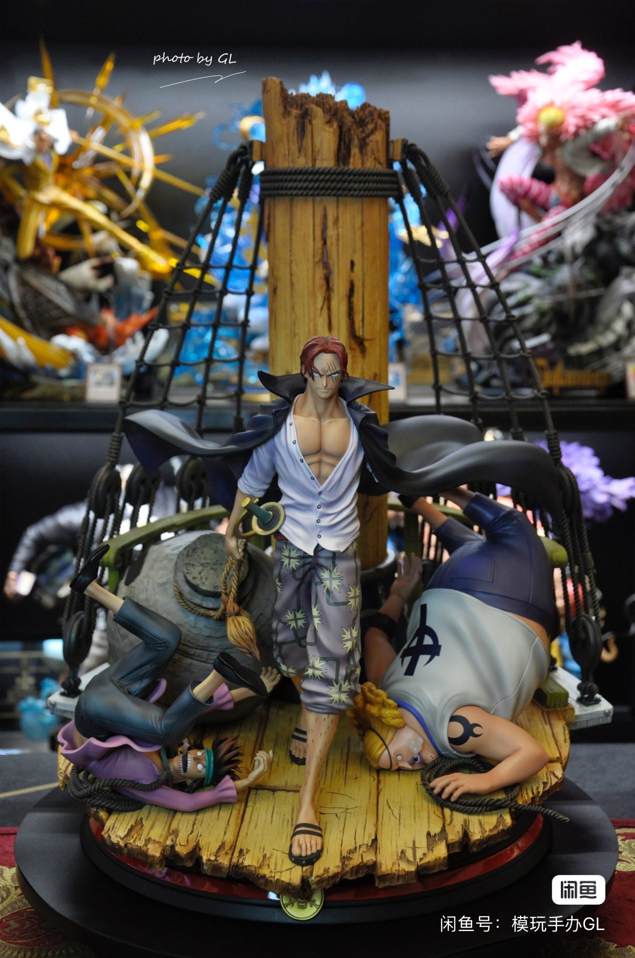 ❗️未開封 〜日々1000円値下げ❗️Tsume art HQS シャンクス フィギュア専門店 -ソダチトイズ / Tsume art HQS ワンピース 赤