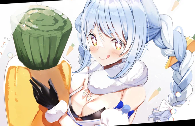#ぺこらーと 新3Dモデルのこの表情かわいいですね🤤 