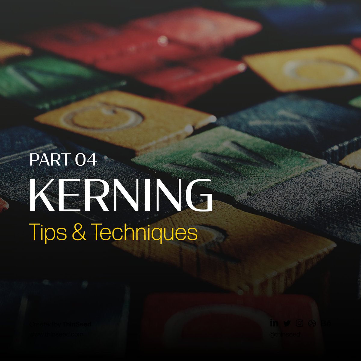 ThinSeed's tweet photo. Kerning Tips &amp; Techniques:
There are some tips that might help you during the kerning process. https://t.co/nMbTCW4L3a