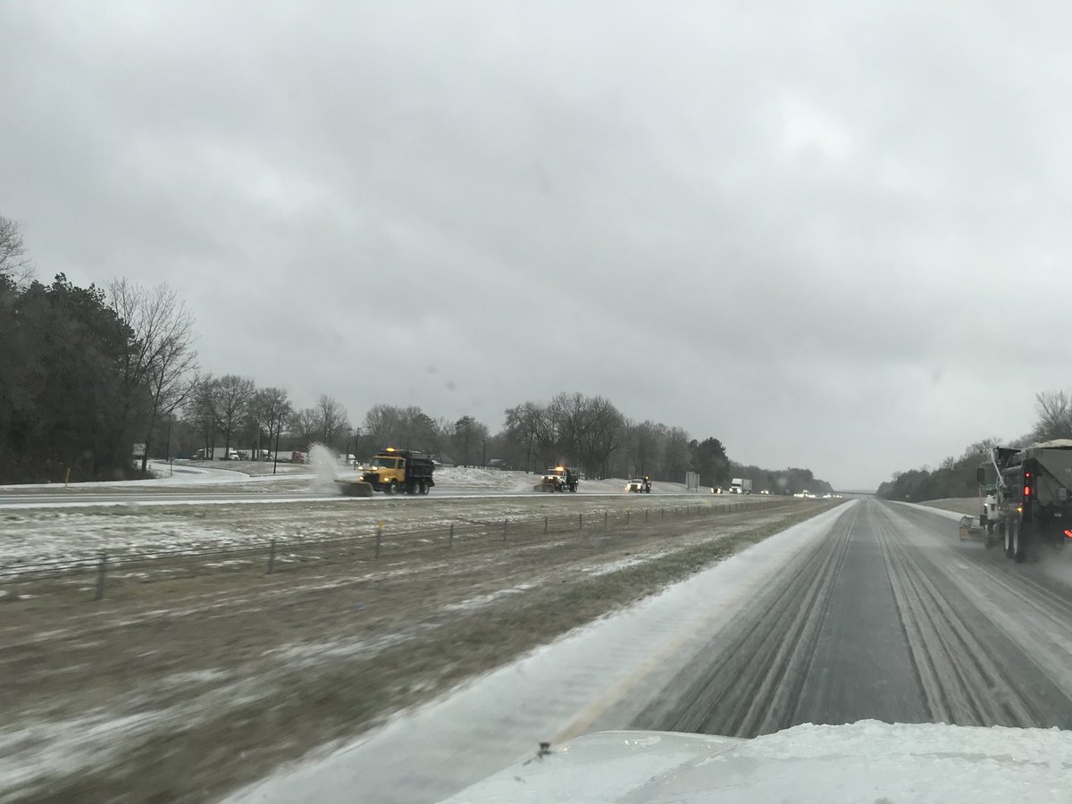 Don't crowd the plow. Please give our crews room to clear roads. #WINTER