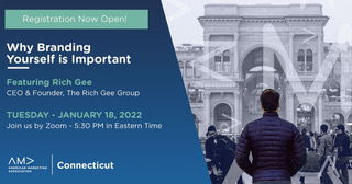 AMACT's tweet image. We’re looking forward to kicking off 2022 with a self-brand review with Rich Gee and the AMA CT Team.   Join us for a free virtual event on Tuesday, Jan 18. amact.org/upcoming-event…