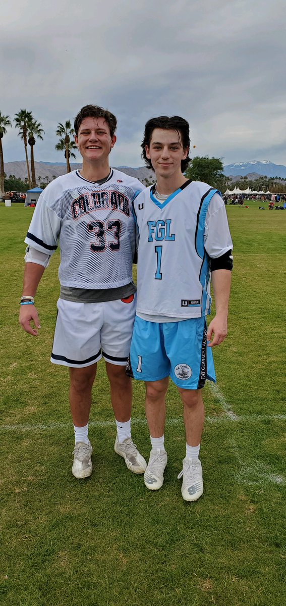 EHS captains, Corby Tecu (<a href="/DrexelMLax/">Drexel Men's Lax</a>) &amp; Max Warn (<a href="/ithacamlax/">Ithaca College Men's Lacrosse</a>) are rep’n our program well this weekend at Sandstorm, in CA. They lead our program with elite skill, experience and composure.
#GrowthMindset #proud

<a href="/ErieHSAthletics/">Erie HS Athletics</a> <a href="/goSVVSD/">Chase McBride</a> <a href="/BoCoPreps/">BoCoPreps</a> @ILPreps <a href="/3dlacrosseCO/">3d Lacrosse CO</a>