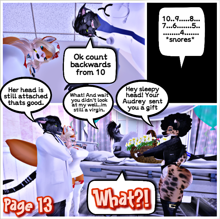 C4 is out of surgery and recovering fine with...mild memory loss hehe. Well the clinic still has more pacients and adventures to be had please continue to read in <a href="/NcswSl/">NCSW SL</a>