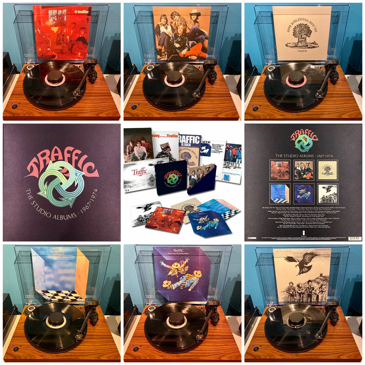 vinyl_guy_dana's tweet photo. I’ve always liked Traffic, but listening to these six albums together made me appreciate what a truly great band they were.
#trafficband #vinylrecords #vinylboxset #RockSolidAlbumADay2022 @RockSolidShow https://t.co/cX1qcSfARr