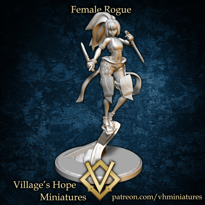 warfigure's tweet photo. Female Rogue | Dynamic action pose hero adventurer / assassin by warfigure https://t.co/npA1phmkVR via @Etsy 
*best* quality prints 🎲⚔️♟ by @warfigure
💰save 25%💰with January sale minis
Create your #ownnarrative &amp; #bettergameboard #tabletop #Frostgrave #Malifaux #DnDminiatures https://t.co/gqgvpOP3Hx