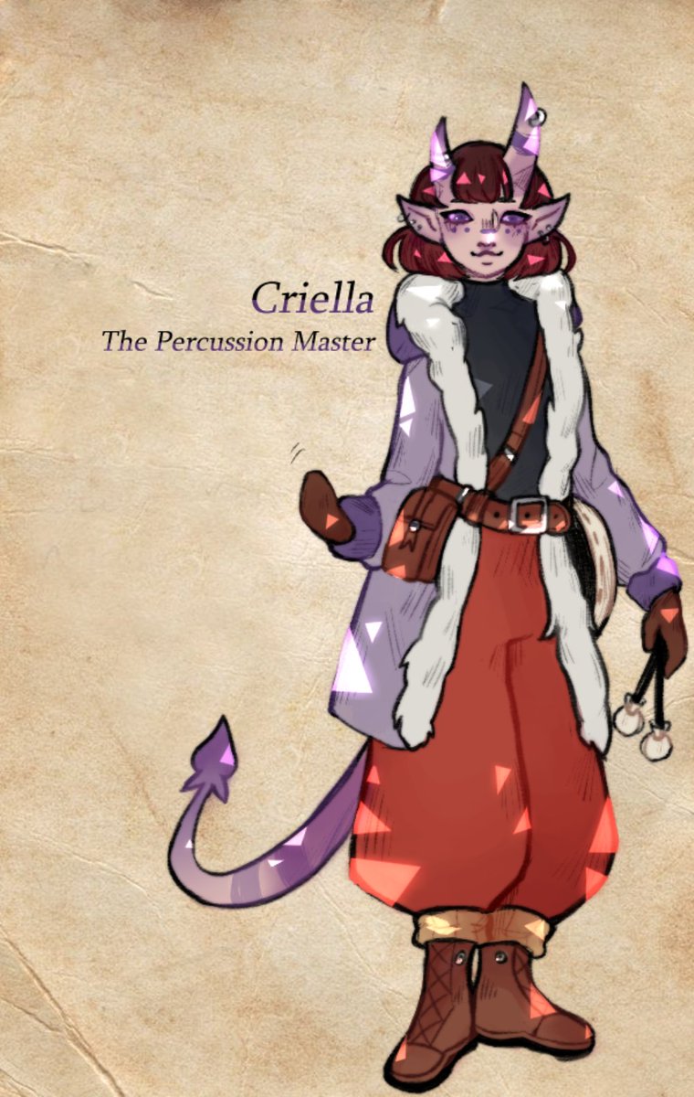 joodivyl's tweet photo. today my first session of dnd starts, so naturally I wanted to share some designs i worked on! so excited !!!

#characterdesign #DnDcharacter #dndart https://t.co/q1zgYFXuPL