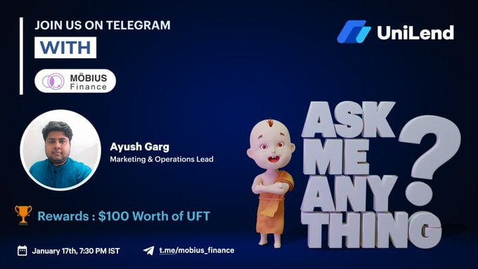 FLS_News_1's tweet photo. 🌿 @Mobius_Finance will be having an AMA with @UniLend_Finance
🌿 #MobiusFinance protocol is a decentralized trading platform that can create and trade any synthetic asset, powered by our risk control algorithm.
🗓January 17, at 2pm UTC
🧩Venue:
https://t.co/Azq18QQbcE
#FLS https://t.co/NouhLjcQpf