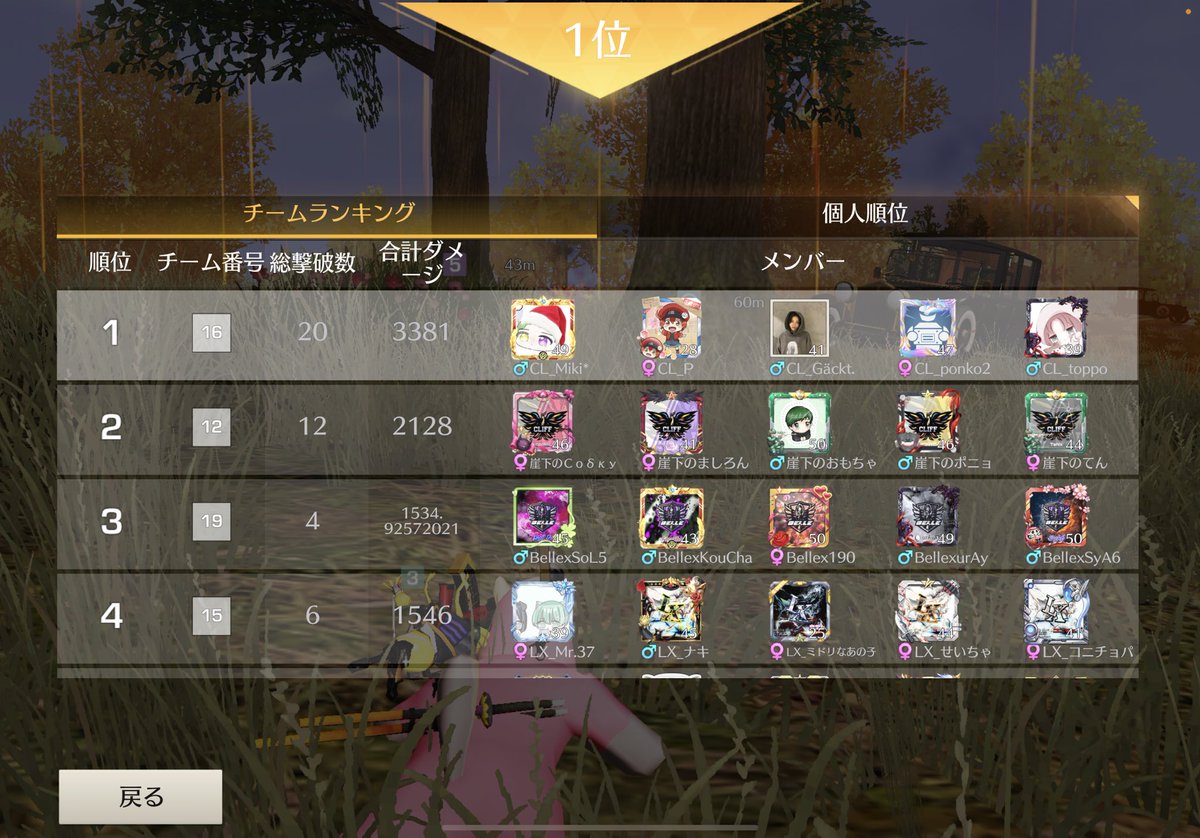 Clonuts_clan's tweet photo. #BäBü主催実績
@Nano__507
#CL_WIN
主催お疲れ様です!
ありがとうございました https://t.co/KNrGfIbwbN