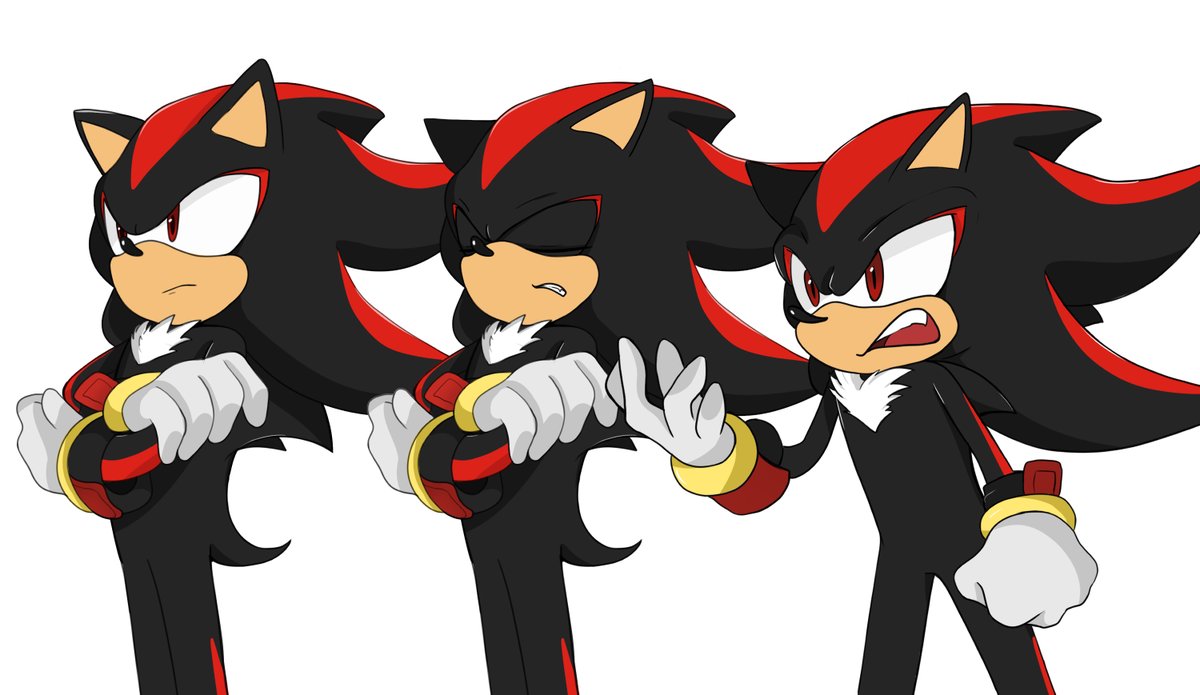 SonicDatingGame's tweet photo. And another sneak peek of some art
for our fangame✨ This time...Shadow!👀
#SonicTheHedgehog #Sonic  
#ShadowTheHedgehog #fangame https://t.co/2zKr3pAAbm