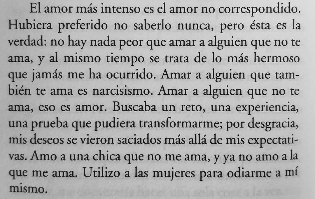 literlandweb1's tweet photo. "El amor dura tres años", Frederic Beigbeder https://t.co/WECOIPPs4t