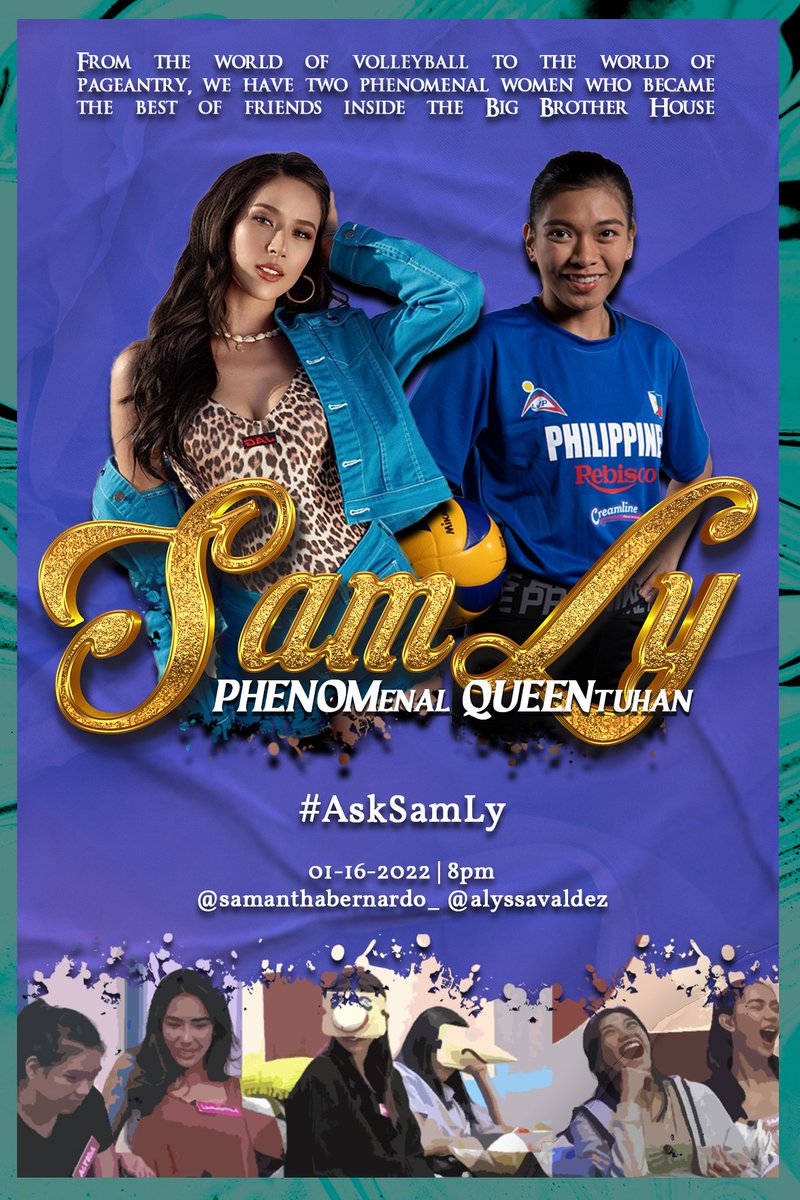 cristiancofino_'s tweet photo. Catch Samantha Bernardo and Alyssa Valdez at 8pm on KUMU. Lots of laughs and fun surprises await! See you there! 😉
Official Tag:
#AskSamLy
SamLy PHENOMenalQUEENtuhan https://t.co/iJ5jtcb6Gd