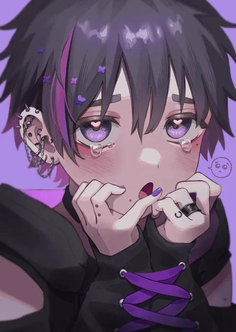 #新年早々の創作クラスタフォロー祭 
#絵描きさんと繋がりたい 

灰色、白黒などの無彩色、彩度低めの絵にはまっています!よろしくお願いします‼ 