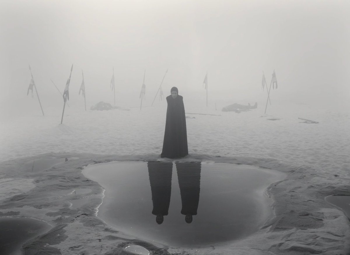 This image from The Tragedy of Macbeth will haunt me indefinitely. An insanely gorgeous film.