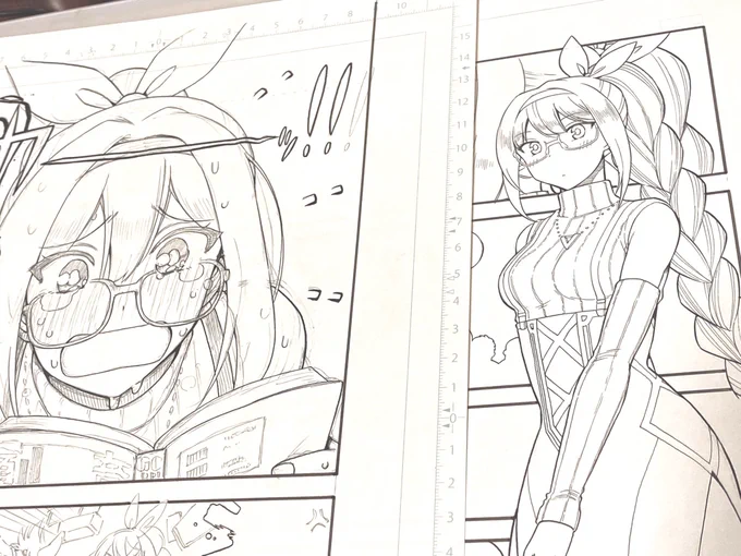 育成スキル第4巻の宣伝漫画描いてます。今回はティアナがメイン!ティアナは困り顔がよく似合います。最新刊は2月発売!

#育成スキル #マンガUP 