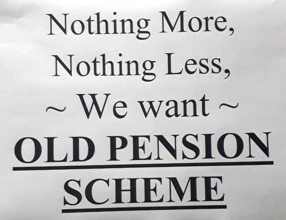 PremCho92968634's tweet photo. Pension is human right
#voteforOPS 
#nmopsr https://t.co/gQyyQQduxk