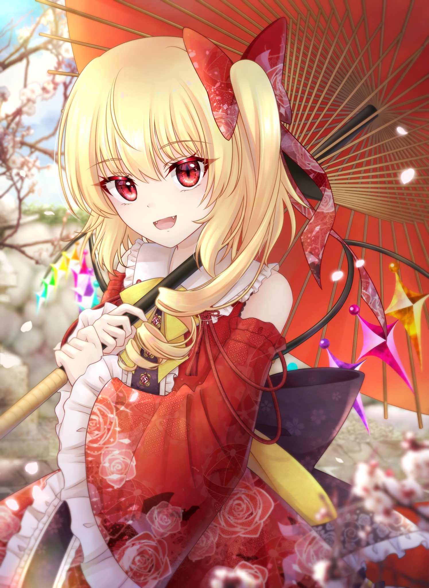 リナ スカーレット 色々作る吸血鬼 イラストタグ作ったので和ロリフランちゃん文字無しも載せとく 東方project フランドール スカーレット 紅イラ T Co Vkj2en5clm Twitter