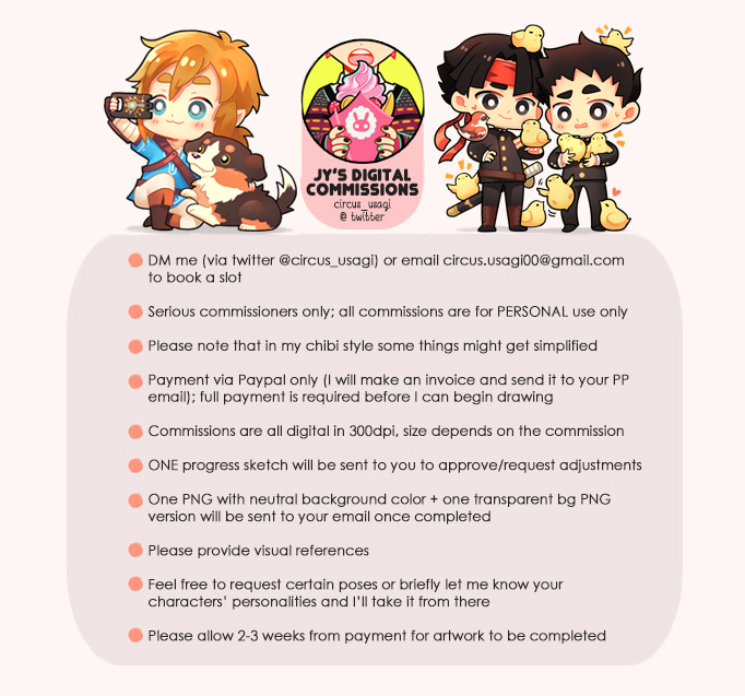 [RTs🥺🧡] 2022 digital commissions are now open!🙌 Depending on the demand, I might be keeping the number of slots open indefinitely! Pls read all the info, and feel free to ask me any questions here or via dm! ^^ 