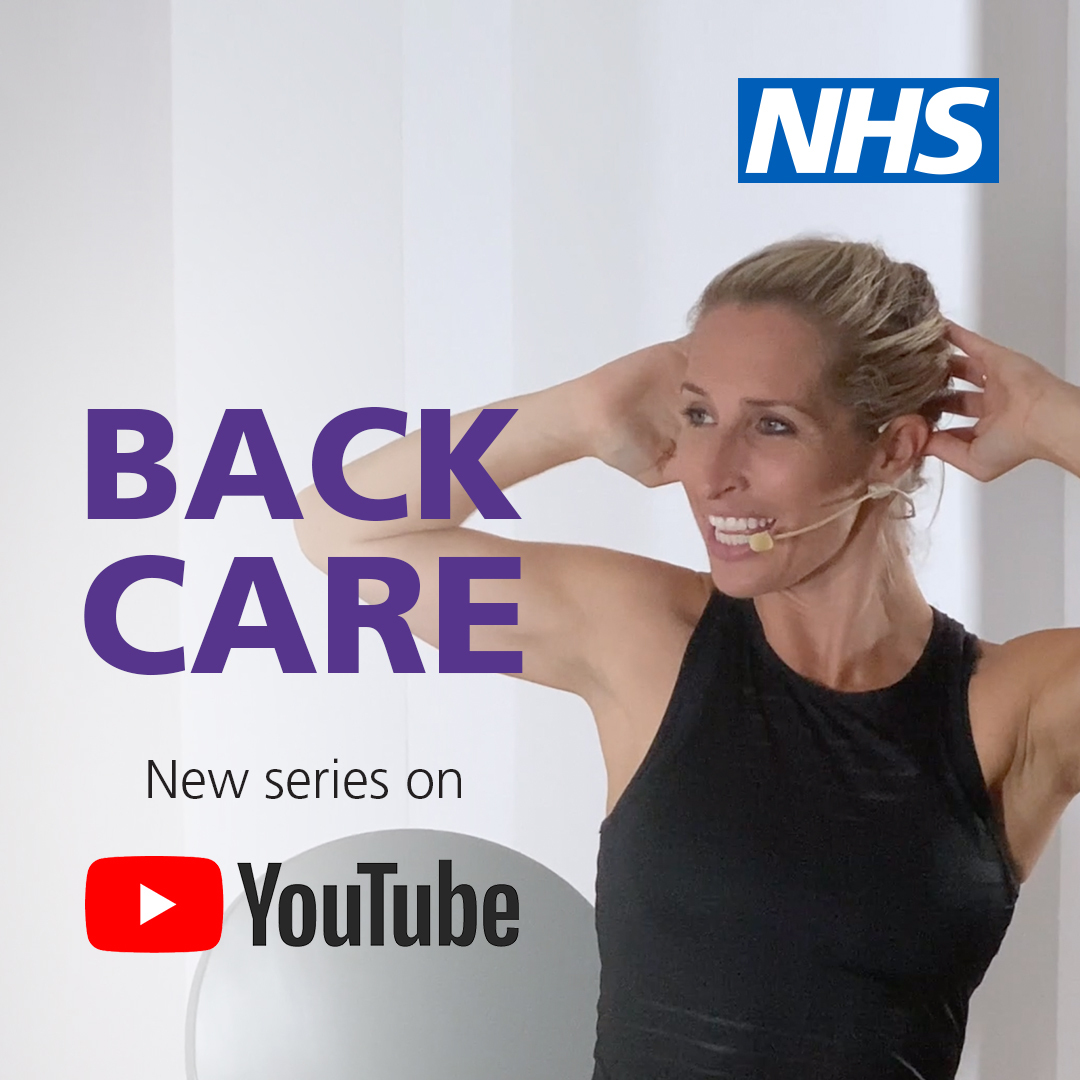 We've teamed up with fitness experts @InstructorLive to bring you a great new workout series to help with back care. 🧘 ▶️ Back care classes 1-6: youtube.com/playlist?list=…