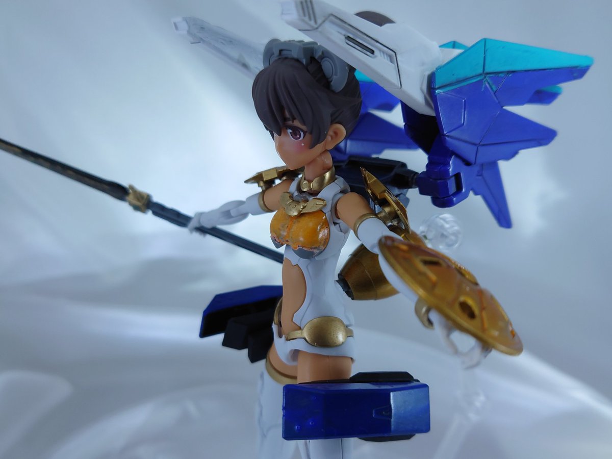 x0007_hiro's tweet photo. 砲撃モードも一応出来ます。
ふともものパーツはガトリング砲です。
開けます。

#30MS 
#ルルチェ 
#LULUCE https://t.co/Lc7ObZ9jgU
